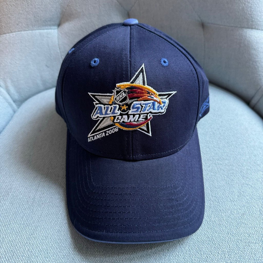 2008 Nhl AllStar Game Atlanta Structured Adjustable Reebok Hat One Size